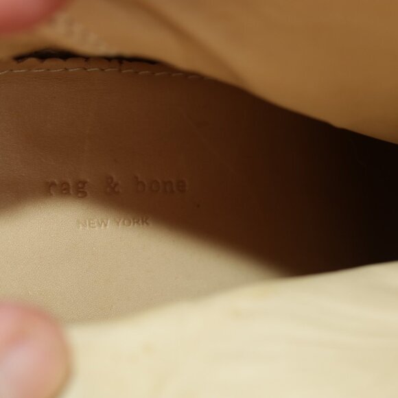 Rag Bone Womens Newbury Boot Size 7 Gray Nubuck Leather Block Heel Bootie Comfy - Picture 10 of 14